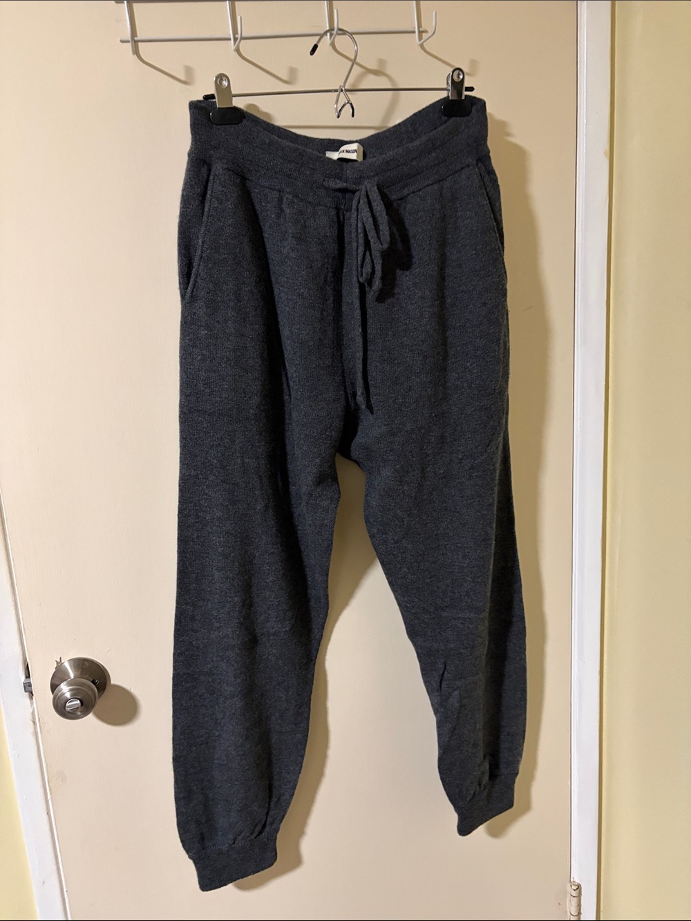 Men’s Buck Mason Wool Cotton Cashmere Jogger Size Large
